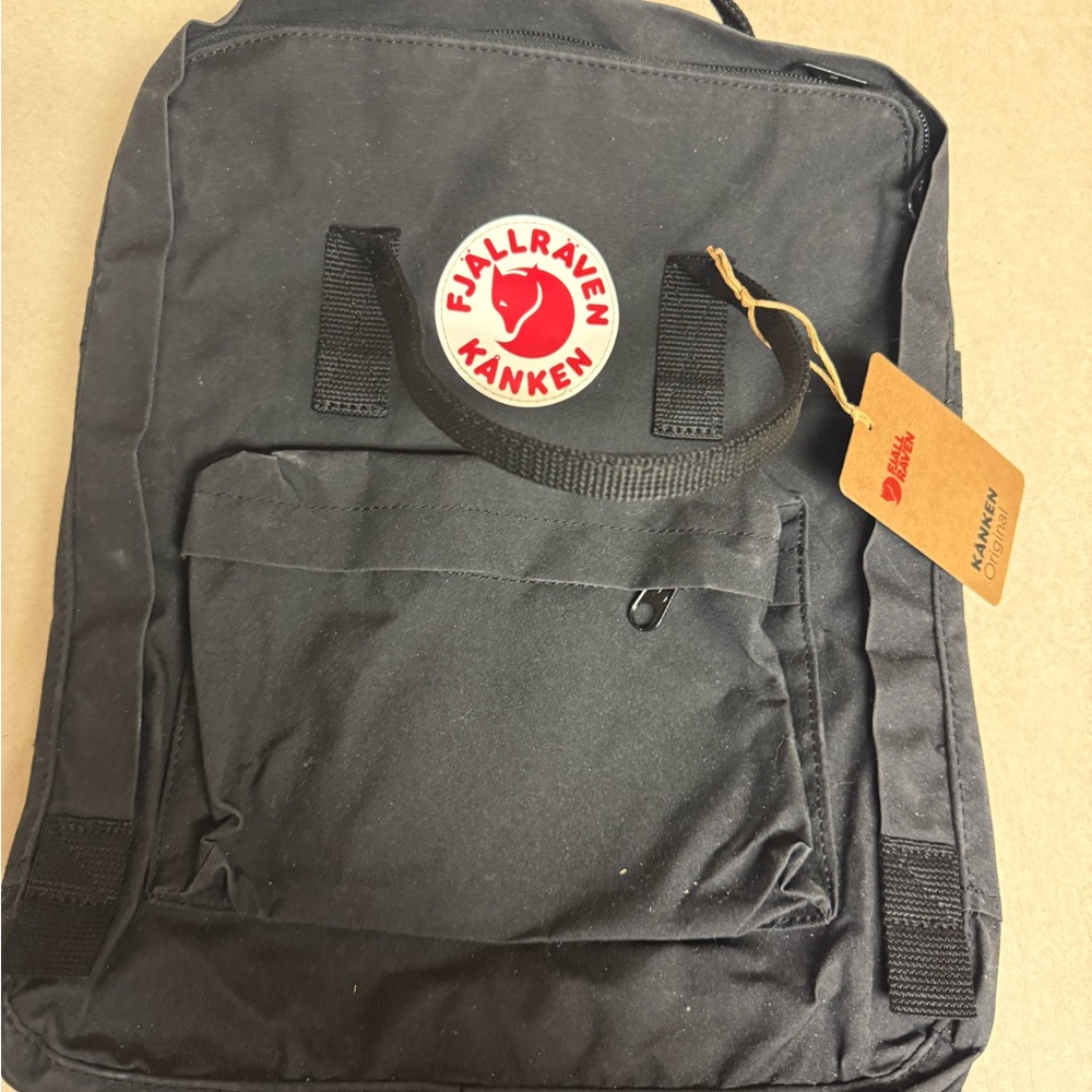 Kånken Black Backpack